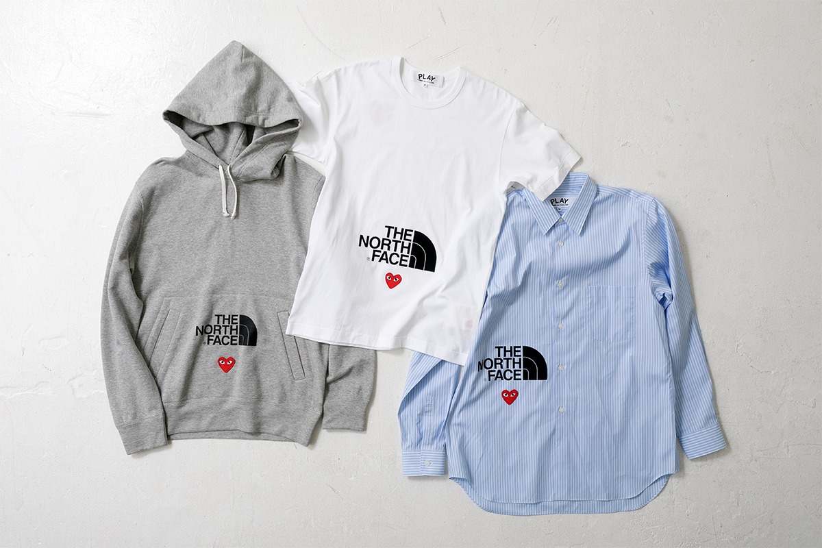 PLAY COMME des GARÇONSが<br>THE NORTH FACE とコラボレーション！<br>新シリーズ『PLAY TOGETHER』誕生