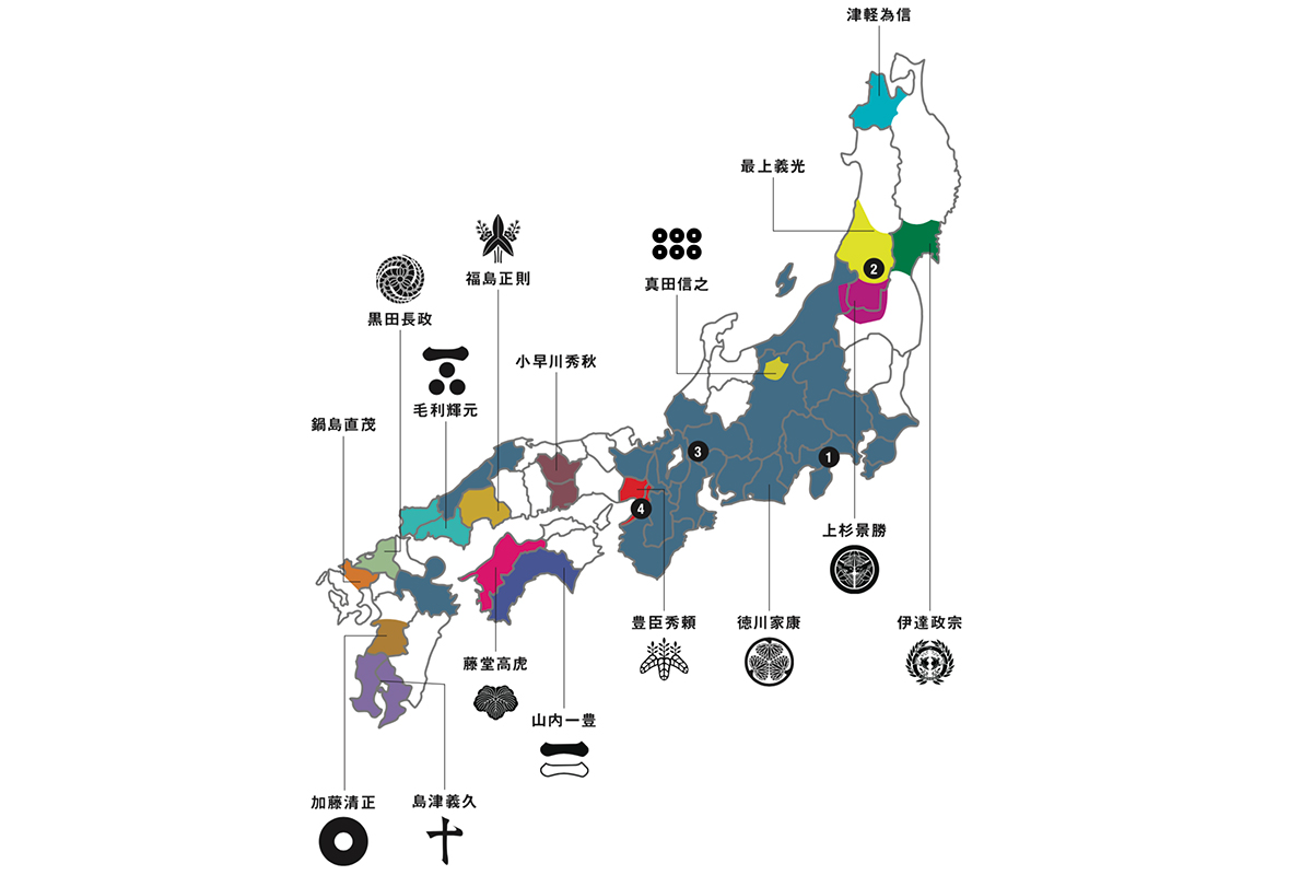戦国武将の勢力図を時代の変遷で見る戦国武将名鑑 Discover Japan ディスカバー ジャパン
