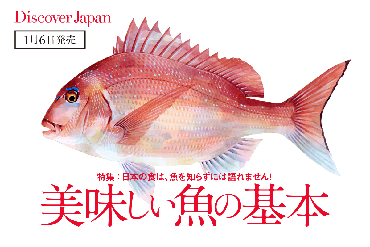 Discover Japan２月号<br>「美味しい魚の基本」