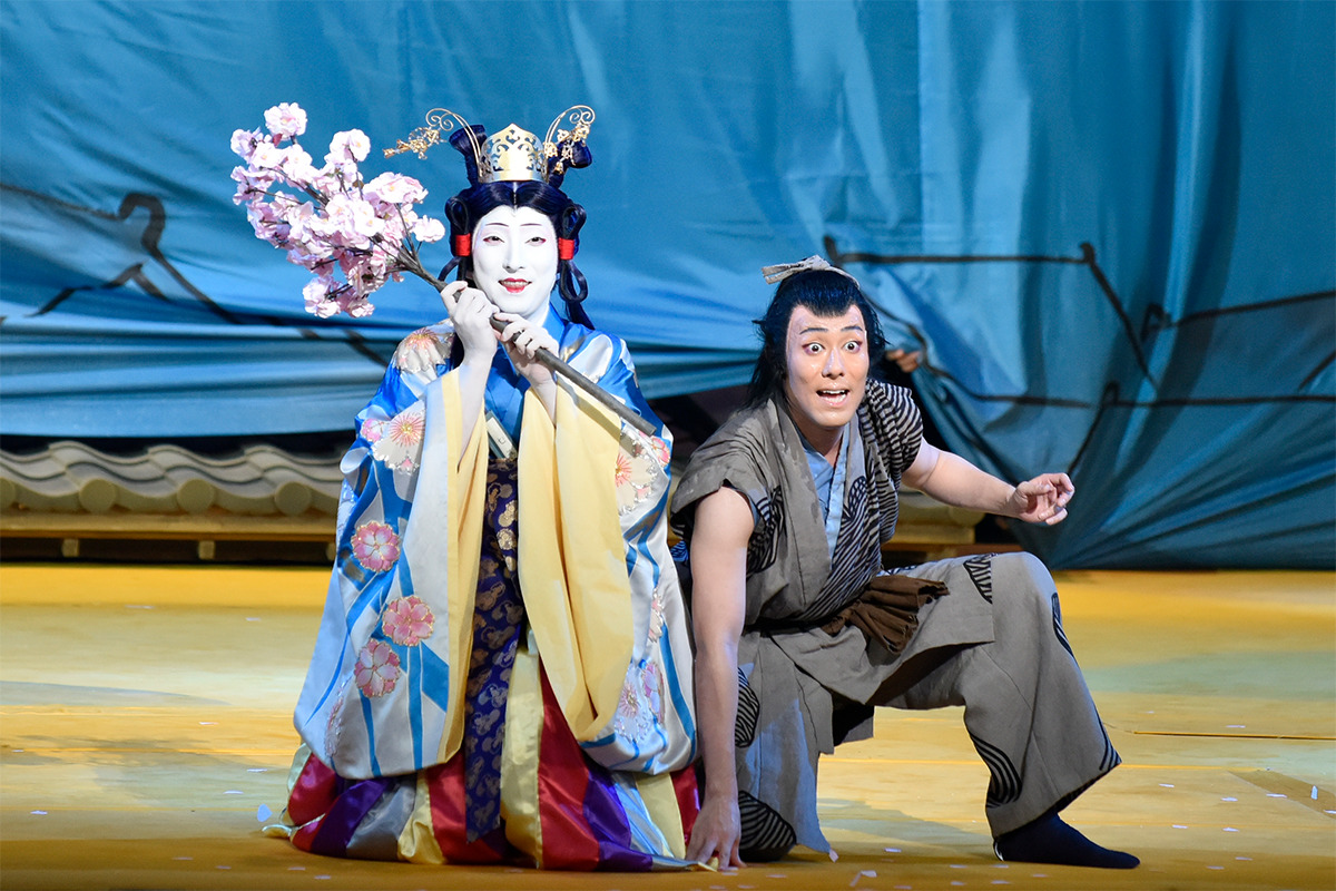 演劇界の奇才・野田秀樹の伝説の舞台がシネマ歌舞伎に！<br>《野田版 桜の森の満開の下》