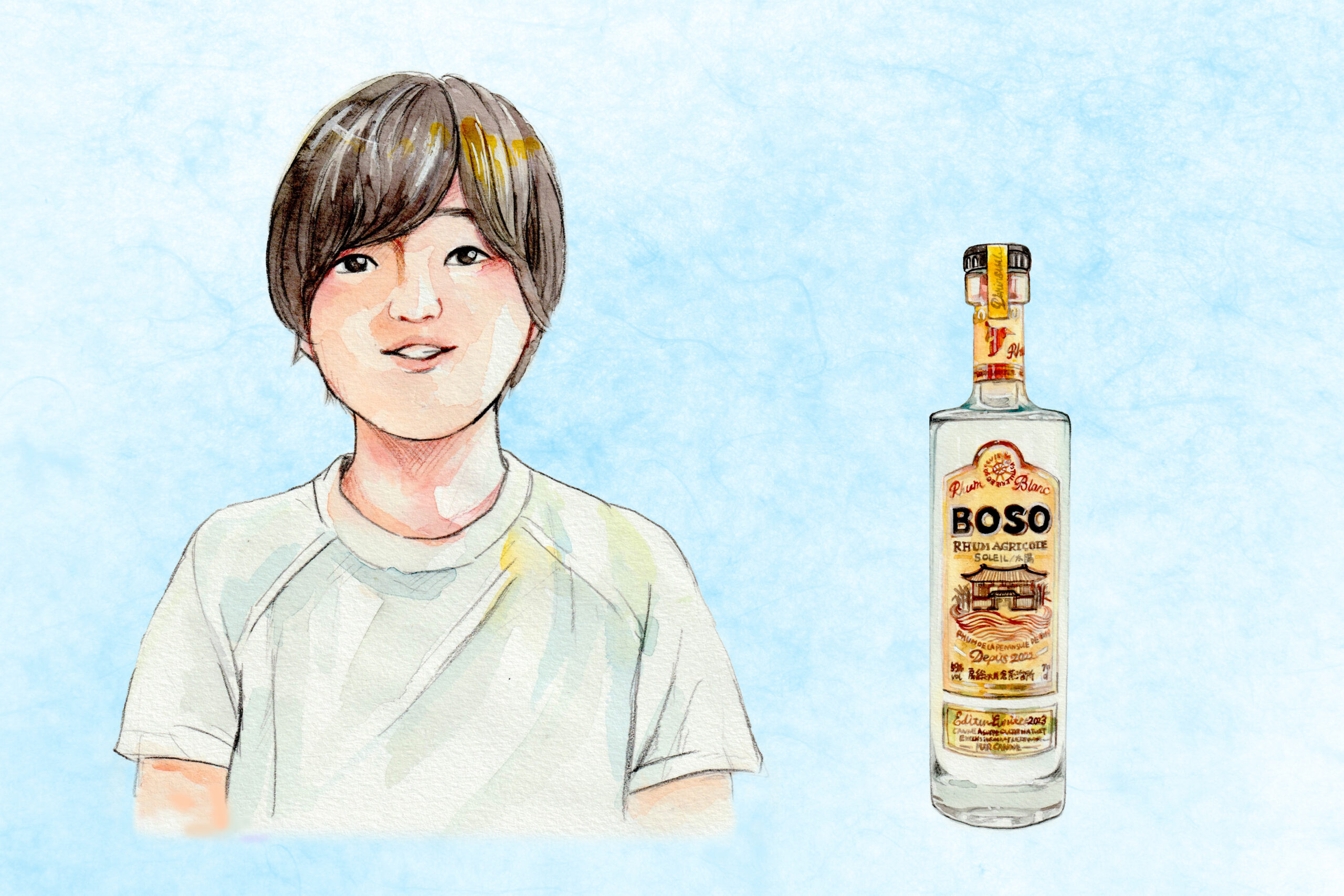 発酵家・醸造家・蒸留家  山口歩夢さんが推すスピリッツ<br><small>BOSO Rhum Agricole blanc Soleil -太陽-<br>｜私が夏に飲みたいお酒④</small>