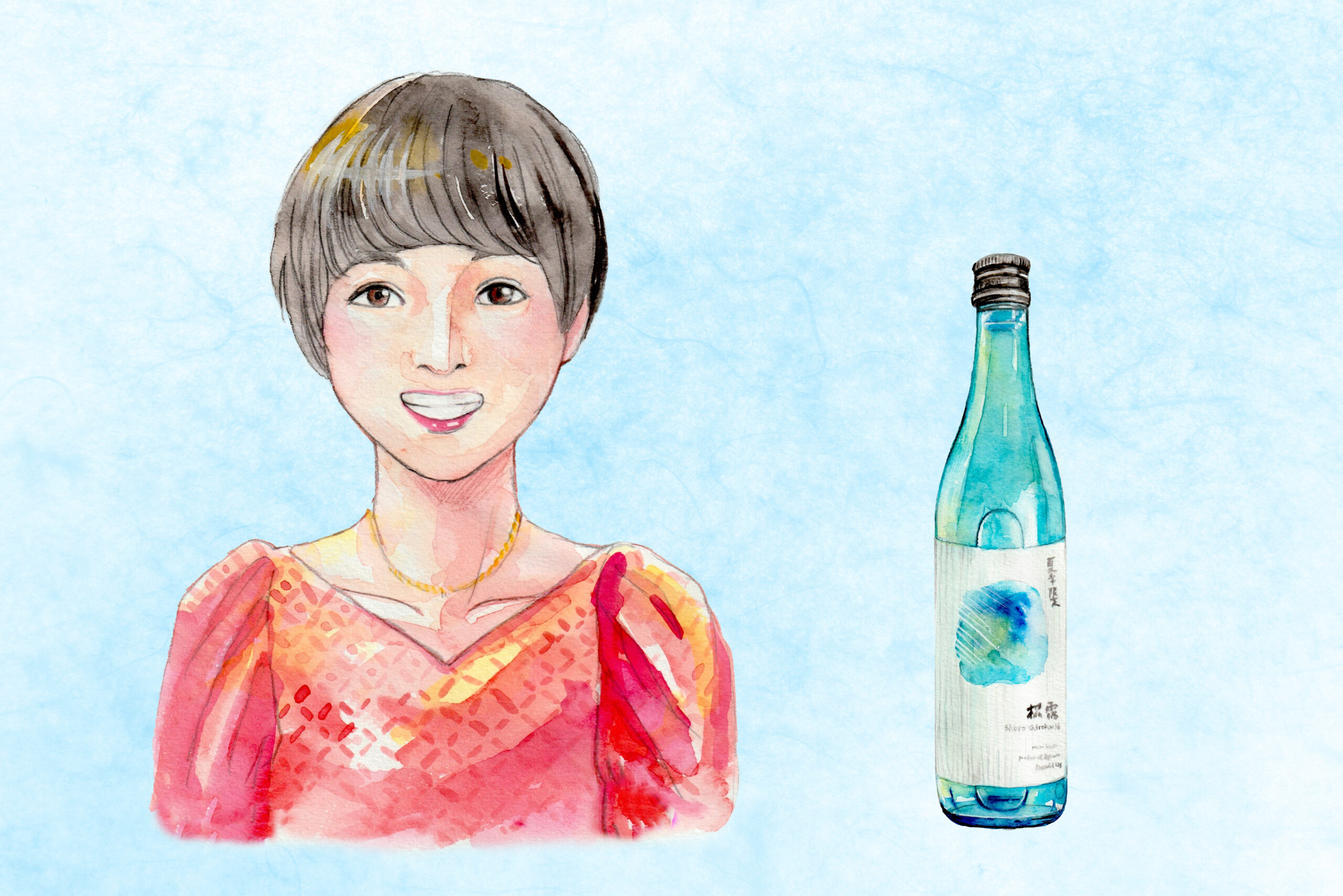 バージャーナリスト  児島麻理子さんが推す焼酎<br><small>夏季限定 松露<br>｜私が夏に飲みたいお酒⑥</small>