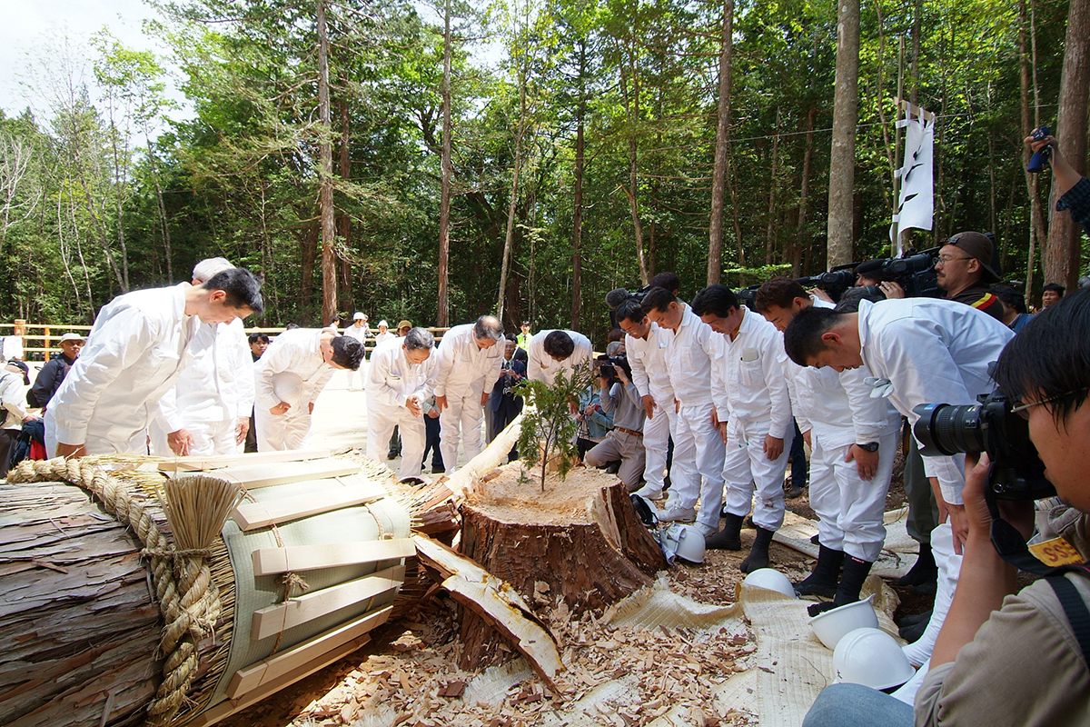 日本の木の文化<br>その歴史から、未来を探る<br><small>｜森林と木の循環サイクル</small>