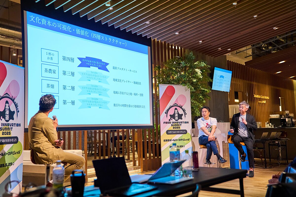 <small>《北海道フードイノベーションサミット2025》</small><br>「観光」が地域の食と農を変える！<br><small>佐賀県嬉野市と北海道余市町が成功した理由とは？</small>