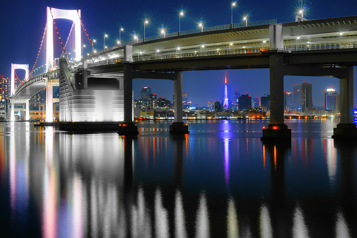 東京〈レインボーブリッジ〉<br><small>｜一生に一度は行きたい！日本の絶景ドライブ街道</small>