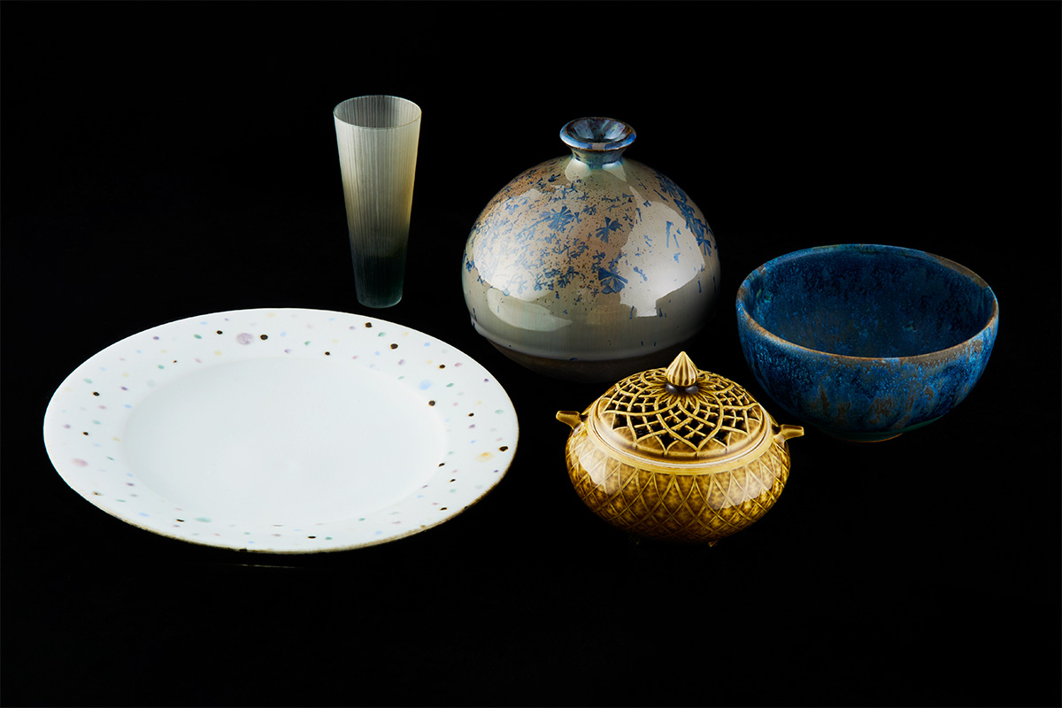 渋谷パルコ「色のうつわ展」<br>暮らしに豊かさをもたらす“色”の世界<br><small>田中信彦/光井威善/内村宇博/増渕篤宥/Aya Ogawa</small>