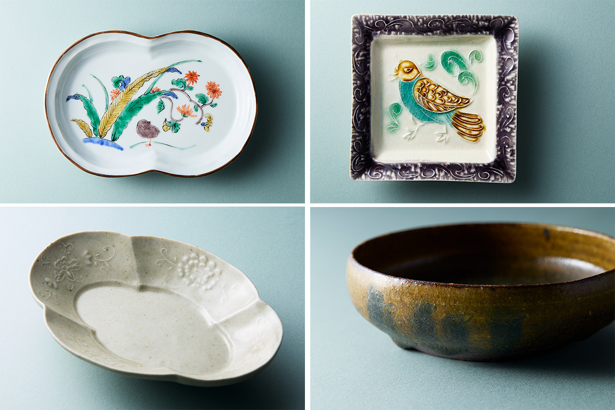 江口智己/木村元/新道工房 宮本茂利・智子/鈴木しのぶ<br>多様な表現で日常を彩る“向付”<br><small>《うつわ勉強会 基展─向付のかたち─》②</small>