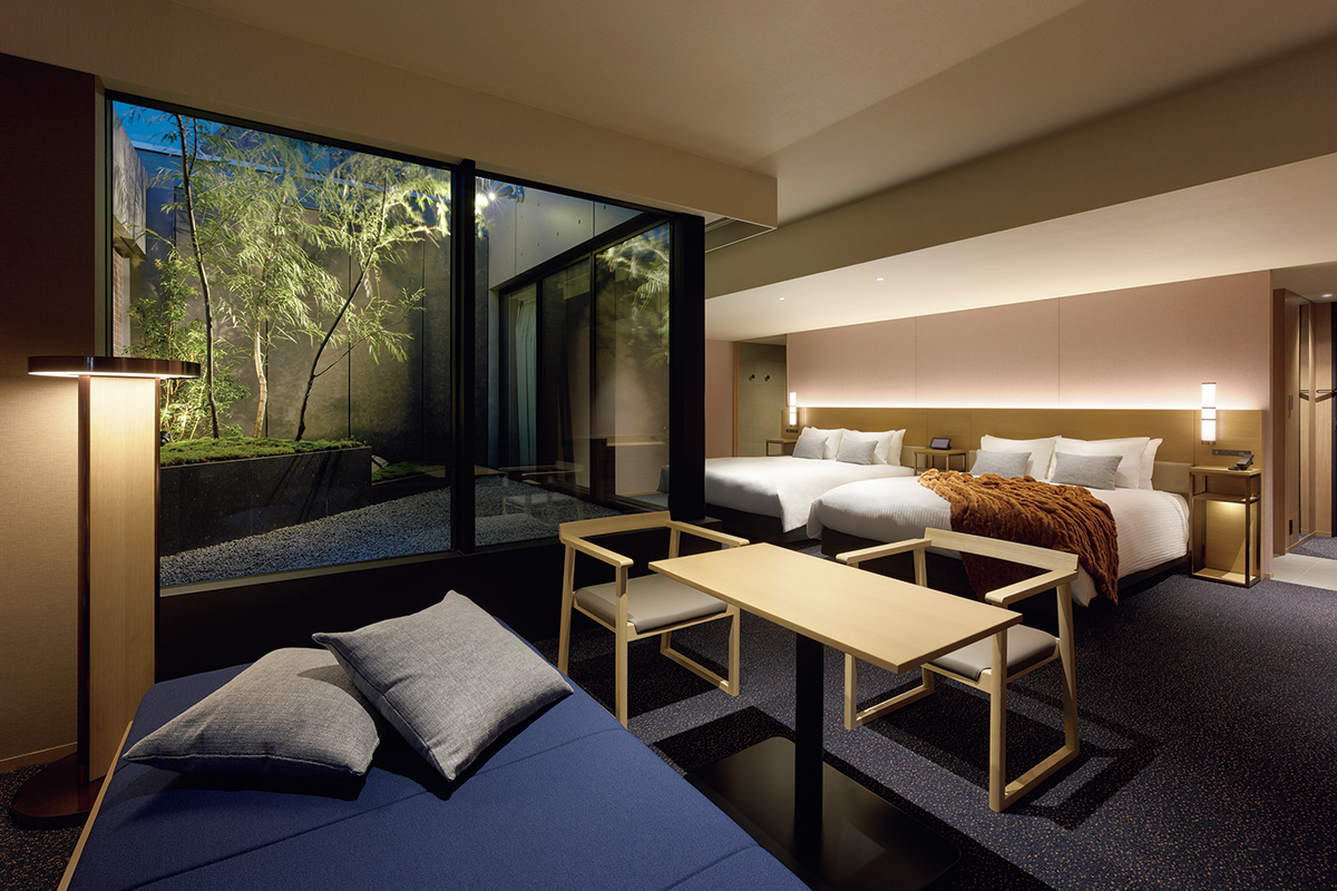 <small>《三井ガーデンホテル京都三条プレミア》</small><br>京文化の古今を愉しめる滞在