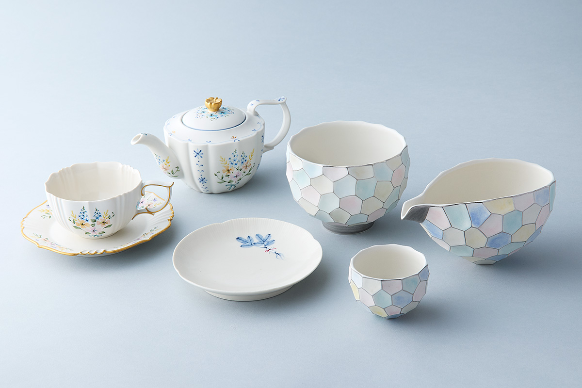 渋谷パルコ《矢田久美子 ミニ個展》<br>柔和で上品なデザインのうつわが<br>暮らしに温かく寄り添う