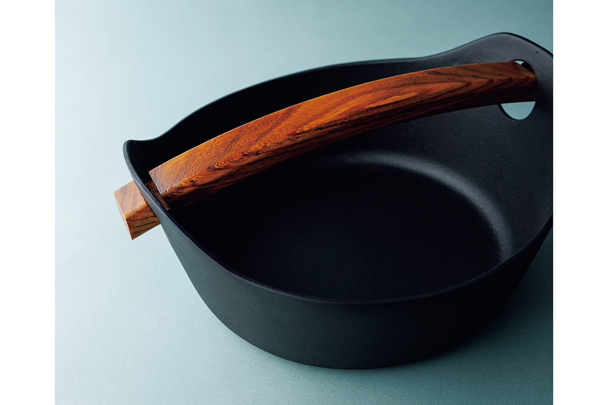 渋谷パルコ《釜定展》<br>伝統の技とモダンな意匠を兼ね備える<br>現代の食卓に馴染む“南部鉄器”