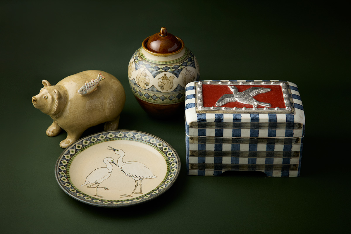 陶芸家《武 二香》<br> 目に映る自然がモチーフ。<br>生活に彩りを添える作品<br><small>｜渋谷パルコ「増渕篤宥・武 二香 二人展」</small>