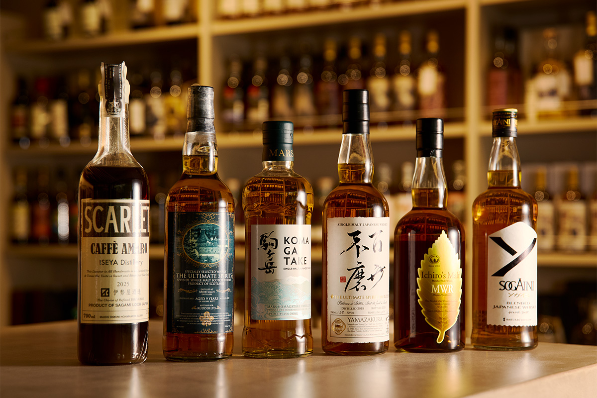 ウイスキー専門店《RUDDER》が厳選！<br>いま飲みたいニッポンの酒5選