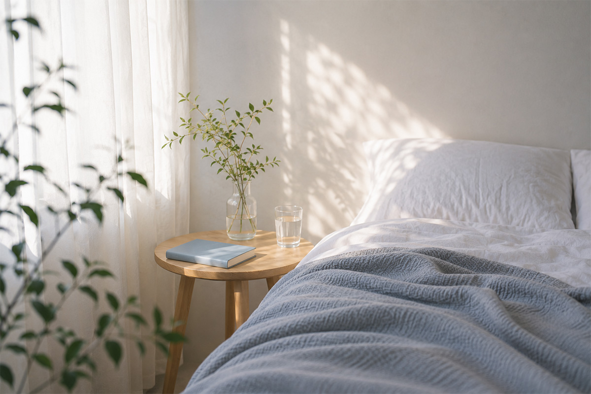 理想の睡眠をかなえる<br>朝と夜の過ごし方