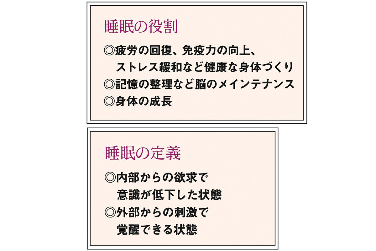 睡眠の定義と役割について