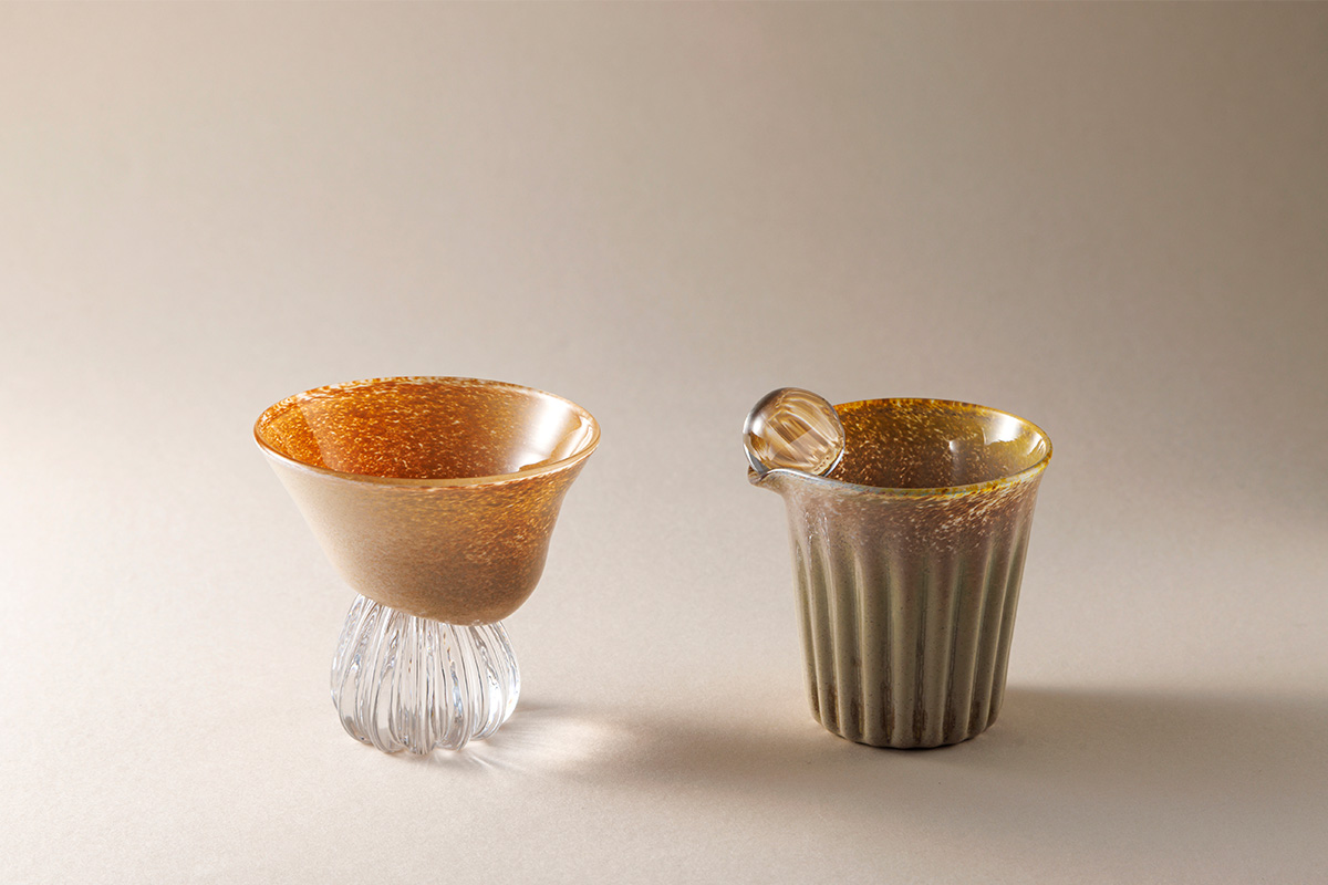 ガラス作家《花岡 央》<br>“硬さ”と“軟らかさ”を<br>閉じ込める遊び心<br><small>｜渋谷パルコ「ガラスグループ展」</small>