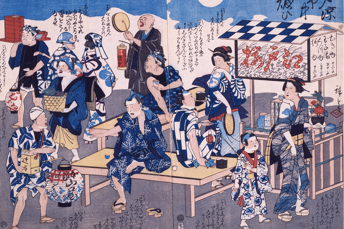 浮世絵から知る、<br>江戸時代の夏の過ごし方<br>（食・ファッション）<br><small>｜江戸っ子の納涼の知恵</small>