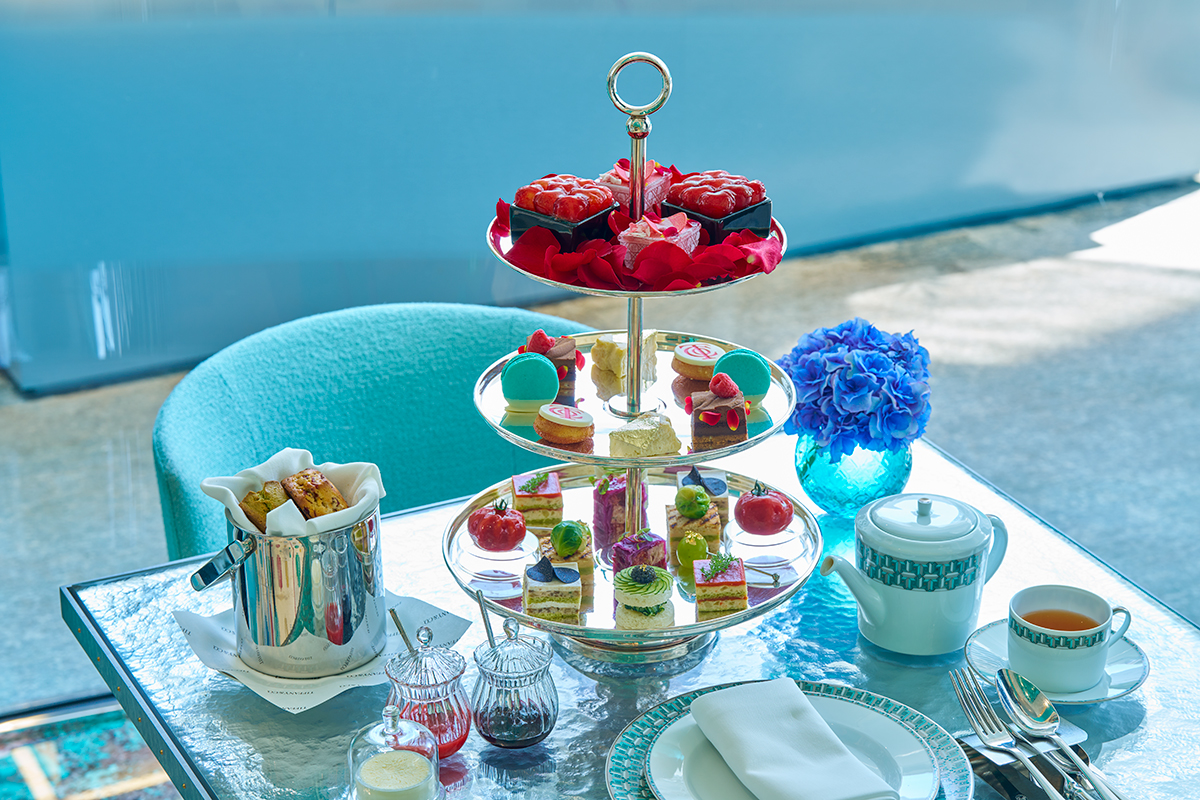 〈été〉庄司夏子シェフが手掛ける、<br>「ブルー ボックス カフェ」で味わう<br>夏のアフタヌーンティー