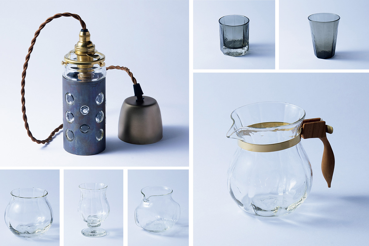 渋谷パルコ「安土草多 個展」<br><small>おおらかな空気をまとう、ガラスのプロダクト</small><br>｜個展作品ラインアップ